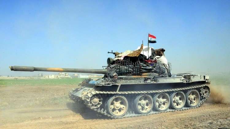 الجيش السوري يسيطر على مساحات شاسعة في بادية دير الزور 