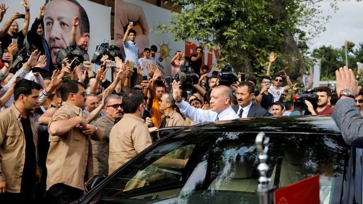 الإعلان رسميا عن فوز أردوغان في الانتخابات التركية