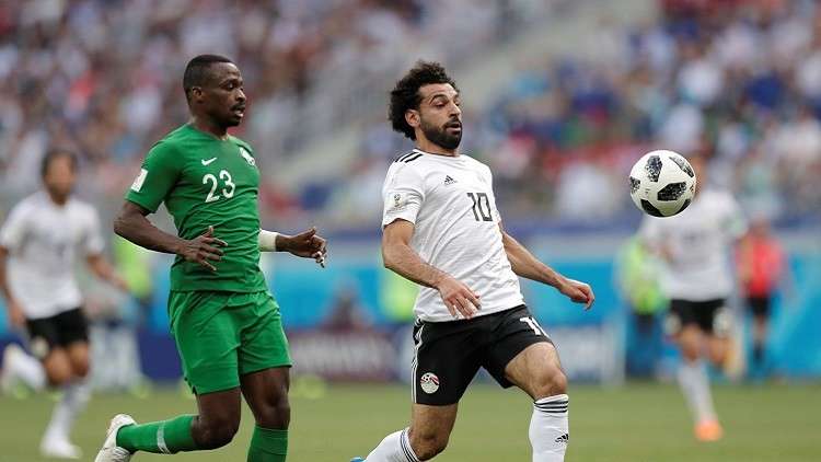 مصر تسقط أمام السعودية في مونديال روسيا