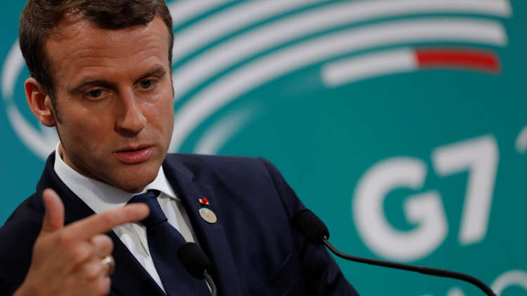 ماكرون: فحوى لقائي بترامب ستبقى  خلف الأبواب المغلقة