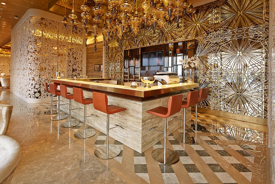 صالة رجال الأعمال في مومباي الهندية