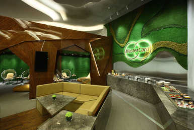 صالة "MasterCard" في مطار شيريميتيفو بموسكو