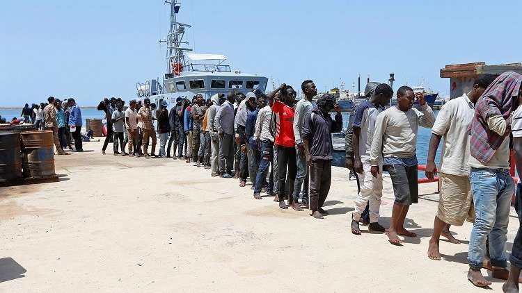 غرق 41 مهاجرا وفقدان 63 آخرين قبالة سواحل ليبيا