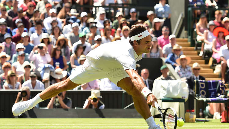 فيدرر يبدأ حملته بنجاح في بطولة ويمبلدون