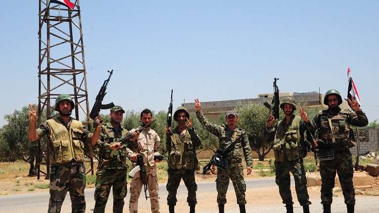 الجيش السوري يستعيد السيطرة على معبر نصيب الحدودي مع الأردن 