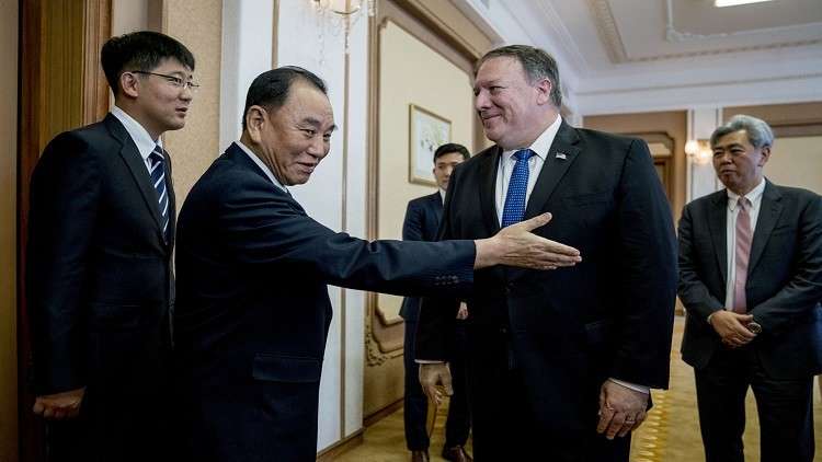 بومبيو يبحث في بيونغ يانغ مع المسؤولين الكوريين نزع السلاح النووي