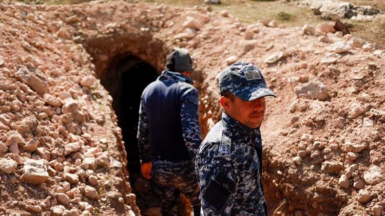 الأمن العراقي يقتل 20 داعشيا لجؤوا إلى نفق