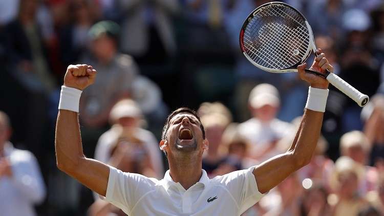 دجوكوفيتش أول المتأهلين إلى نصف نهائي ويمبلدون