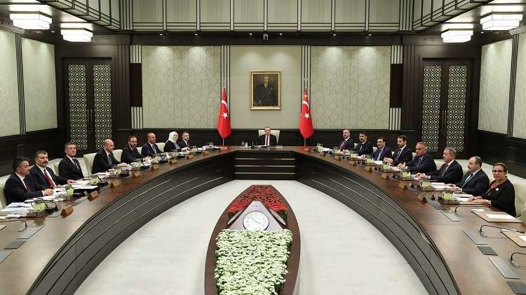 حكومة أردوغان الجديدة تعقد أول اجتماعاتها