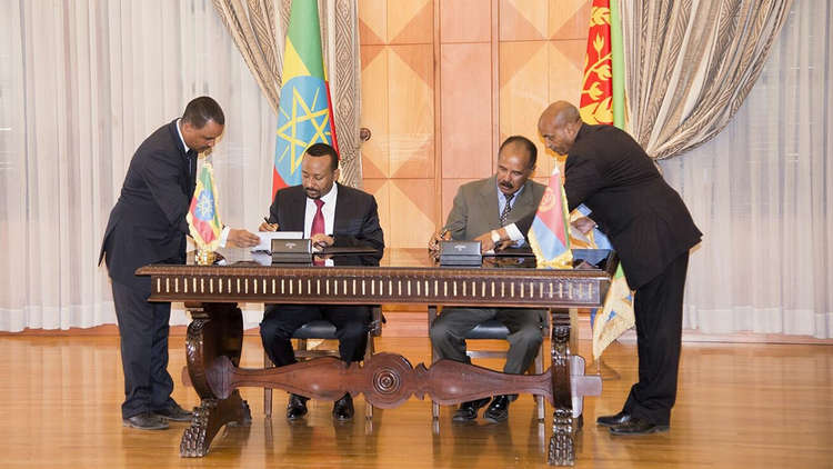 زيارة تاريخية للرئيس الإريتري إلى إثيوبيا