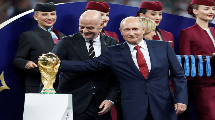 بوتين هو الفائز الحقيقي بكأس العالم 