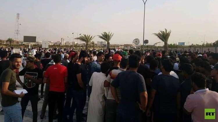 تجدد التظاهرات في البصرة وبغداد تستعد لمظاهرة حاشدة