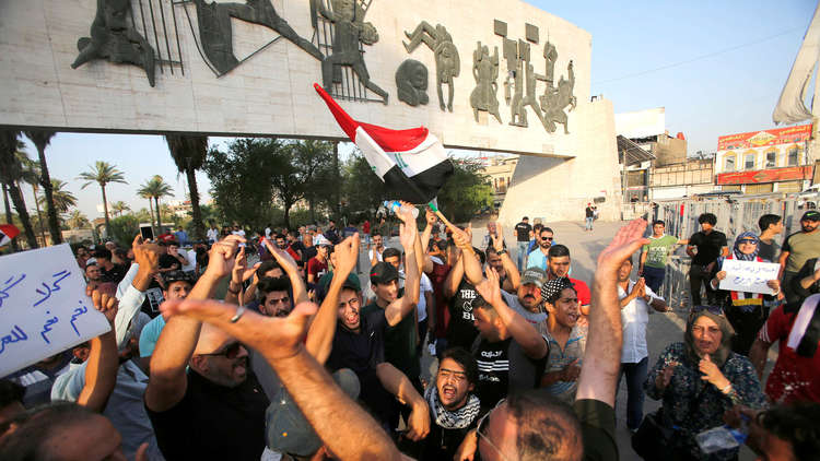 السفارة الأمريكية في بغداد: ندعم حق العراقيين في التظاهر السلمي 