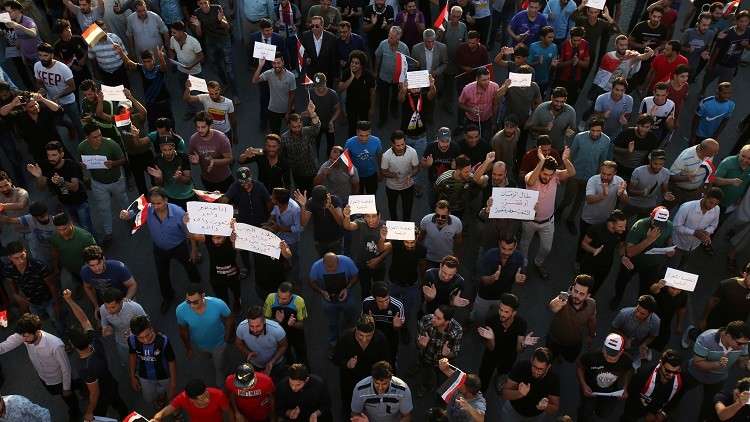 الحكومة العراقية تطلق مبادرة لتلبية مطالب المتظاهرين 