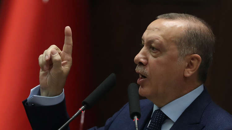 أردوغان: لا يحق لأحد انتقاد قانون مكافحة الإرهاب