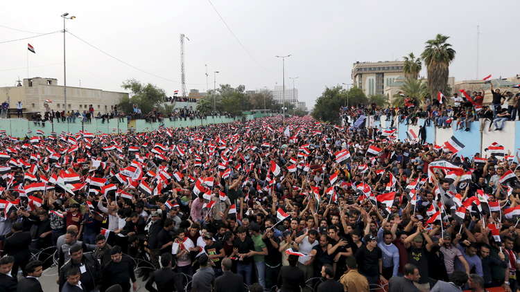 "جمعة الحقوق".. تظاهرة موحدة في بغداد والجنوب العراقي 