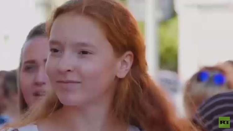 مهرجان لأصحاب الشعر الأحمر في روسيا 