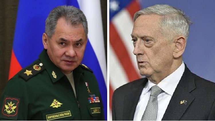 ماتيس يدرس إمكانية لقاء شويغو