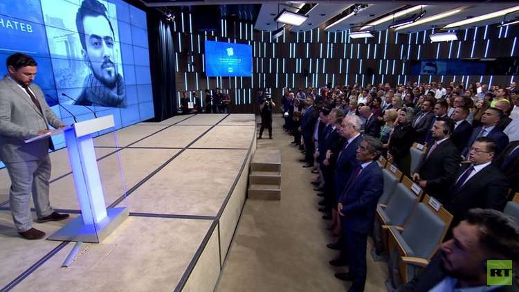 قناة "RT" تعلن الفائزين بجائزة "خالد الخطيب" الدولية وتسلمهم الجوائز