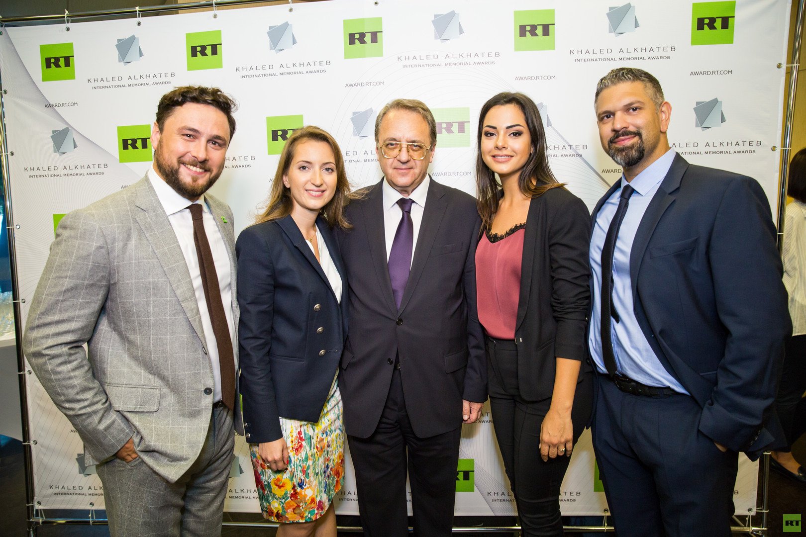 نائب وزير الخارجية الروسي ميخائيل بوغدانوف مع فريق "RT"