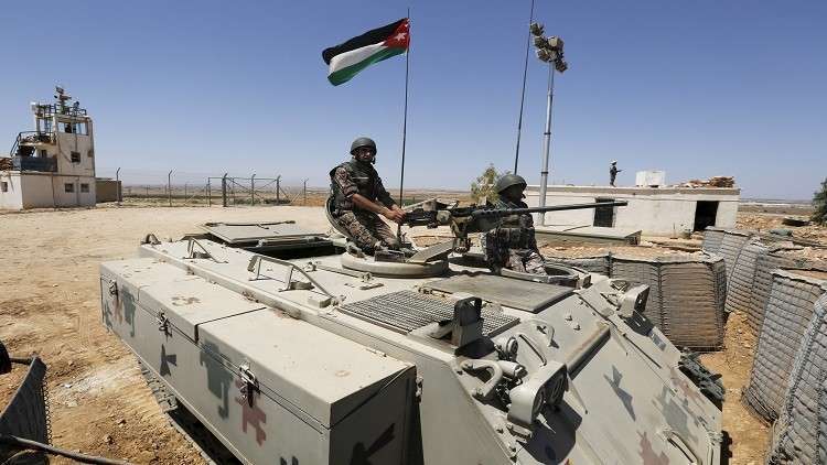 الجيش الأردني يقصف عناصر لـ