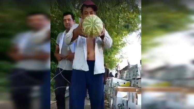 بطيخة غير قابلة للكسر!