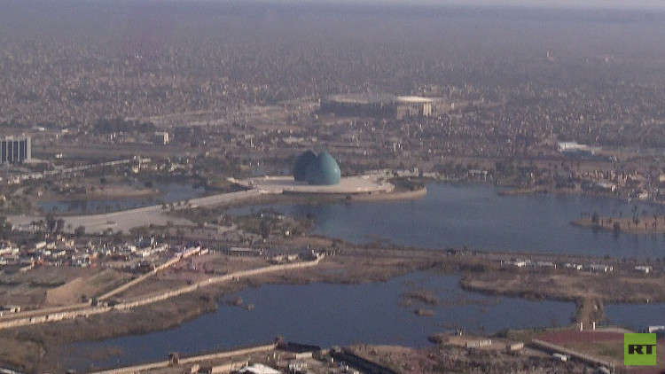 سور أمني يحيط بمدينة الخليفة أبو جعفر المنصور المدورة