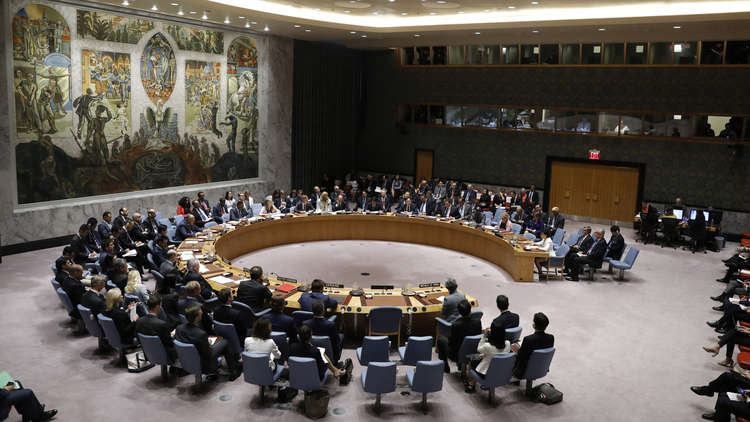 اجتماع مغلق لمجلس الأمن بشأن غارة التحالف العربي على صعدة اليمنية