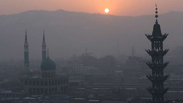 بالفيديو.. احتجاج بمسجد في الصين