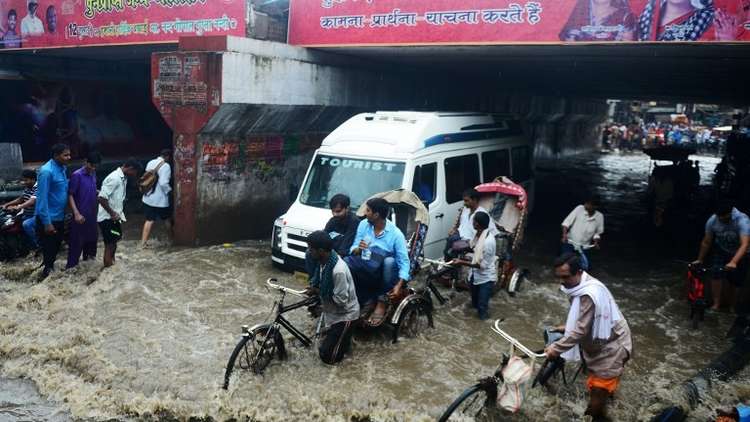 موسم الأمطار في الهند يودي بحياة 770 شخصا