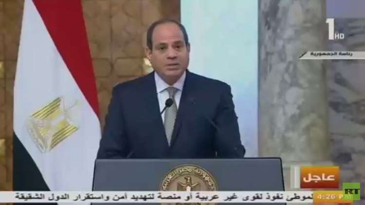 محادثات بين السيسي وهادي في القاهرة