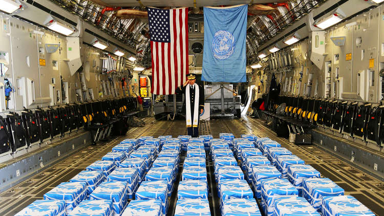 البنتاغون يتسلم 55 صندوقا تحوي رفات جنود أمريكيين قتلوا في الحرب الكورية 