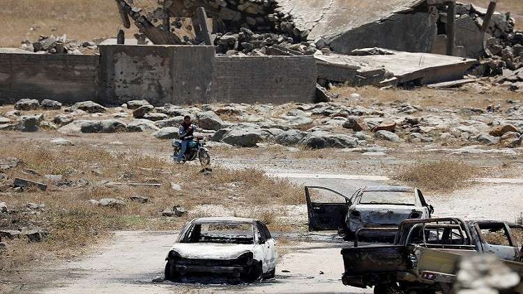 بومبيو ودي ميستورا: لا إعادة للإعمار في سوريا قبل التسوية 