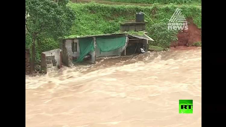 ولاية كيرلا الهندية تغرق