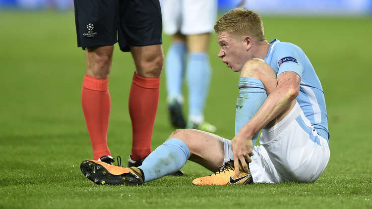  تحديد مدة غياب دي بروين عن الملاعب