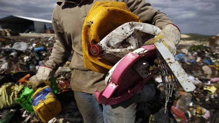 إسرائيل تتخلص من نفاياتها في الضفة الغربية  