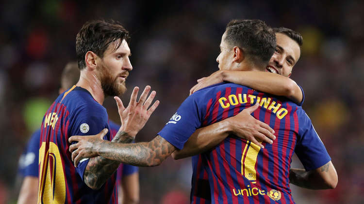 ميسي يقود برشلونة للفوز على ألافيس في انطلاقة "الليغا"