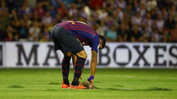 برشلونة يعود من بلد الوليد بثلاث نقاط (فيديو)