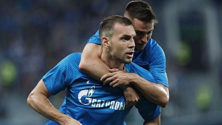 زينيت يواصل انتصاراته في الدوري الروسي