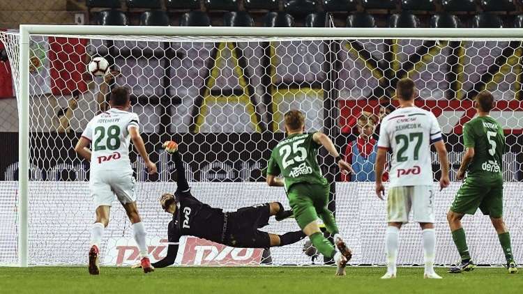 لوكوموتيف موسكو يتخطى عقبة ضيفه أنجي .. (فيديو)