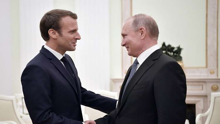 ماكرون يدعو بوتين لحضور مراسم إحياء ذكرى انتهاء الحرب العالمية الأولى