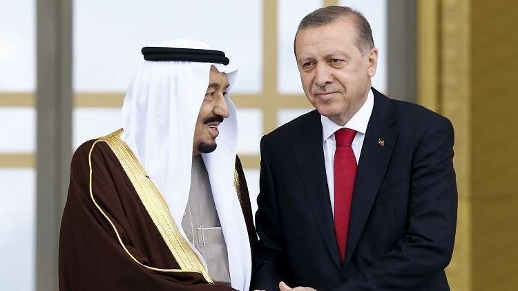 العاهل السعودي وولي العهد يوجهان رسالة إلى أردوغان