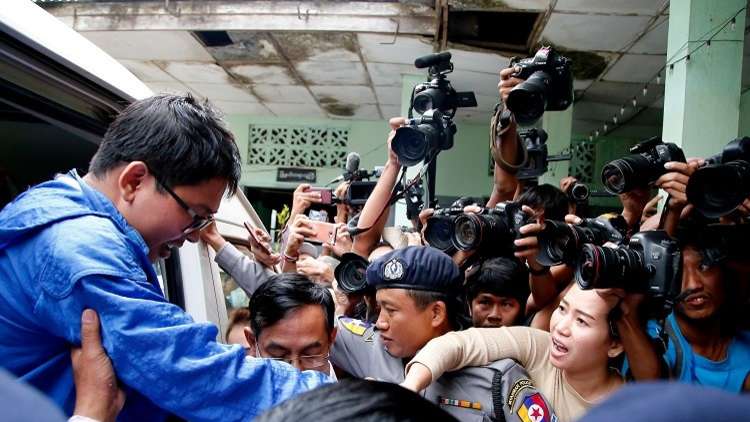 غوتيريش يدعو ميانمار لإطلاق سراح صحفيي ''رويترز''