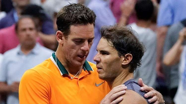 ديل بوترو يصعد إلى نهائي أمريكا المفتوحة بعد انسحاب نادال