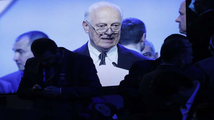 الدول الضامنة تبحث مع دي ميستورا تشكيل اللجنة الدستورية السورية