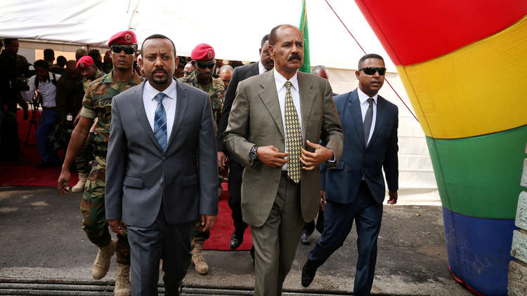 إثيوبيا وإريتريا تسحبان قواتهما من الحدود بين البلدين