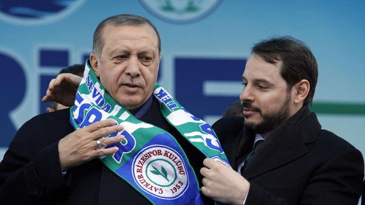 أردوغان ينصب نفسه في منصب جديد وصهره نائبا له