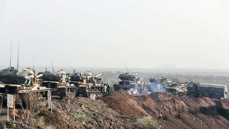 الجيش التركي يندفع إلى إدلب
