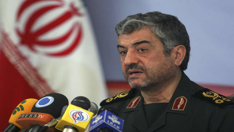 الحرس الثوري الإيراني يشيد بصواريخه وإصابتها تجمعا للإرهابيين شمالي العراق