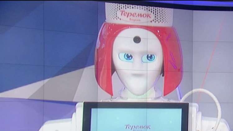 "ماروسيا" أول روبوت روسي يستلم المحاسبة